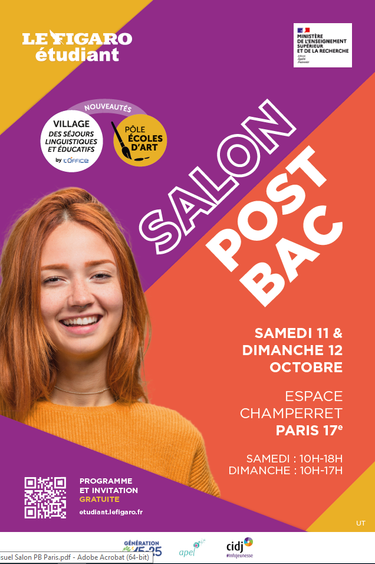Le Figaro Etudiant vous invite au Salon Post Bac Paris !