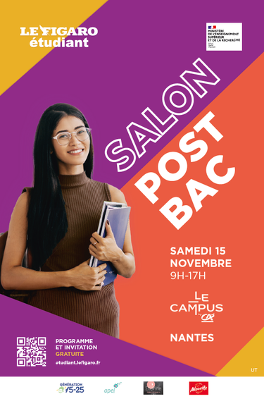 Le Figaro Etudiant vous invite au Salon Post Bac Nantes !