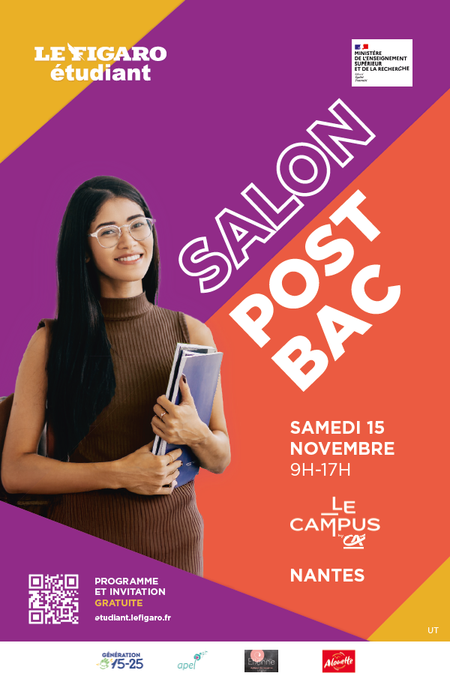 Le Figaro Etudiant vous invite au Salon Post Bac Nantes !