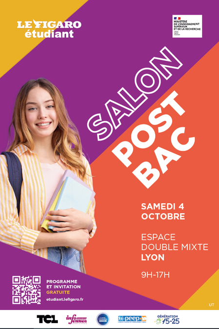 Salon Post Bac Lyon : Le Figaro Etudiant vous donne rendez-vous avec l'avenir de votre enfant